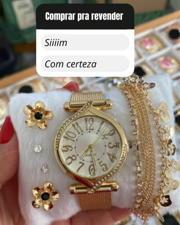 Combo 05 relógios por R$150,00