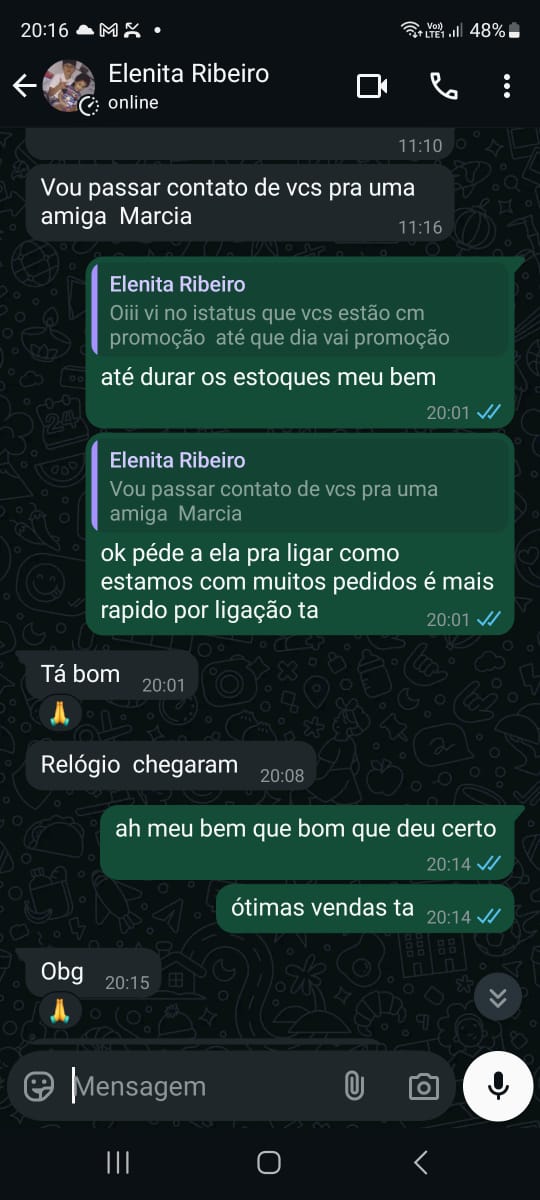Elenita depoimento