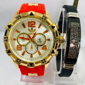 Kit Relógio Pulseira Masculina + Caixa MC0000