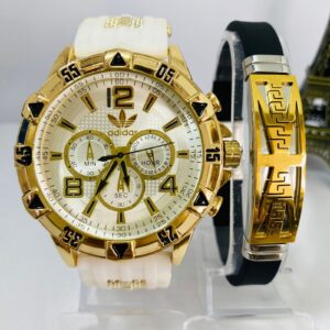 Kit Relógio Pulseira Masculina + Caixa MC0013