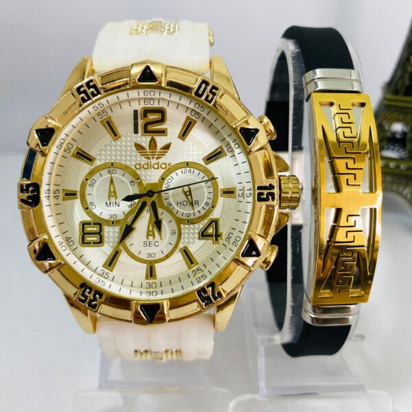 Kit Relógio Pulseira Masculina + Caixa MC0013
