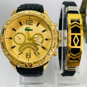 Kit Relógio Pulseira Masculina + Caixa MC0022