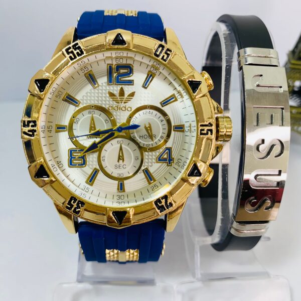 Kit Relógio Pulseira Masculina + Caixa MC0026