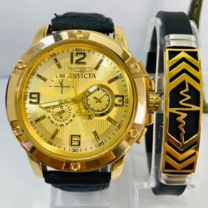 Kit Relógio Pulseira Masculina + Caixa MC0027