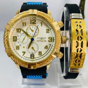 Kit Relógio Pulseira Masculina + Caixa MC0028