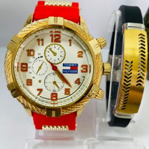 Kit Relógio Pulseira Masculina + Caixa MC0037