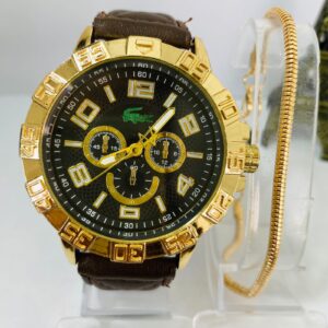 Kit Relógio Pulseira Masculina + Caixa MC0042