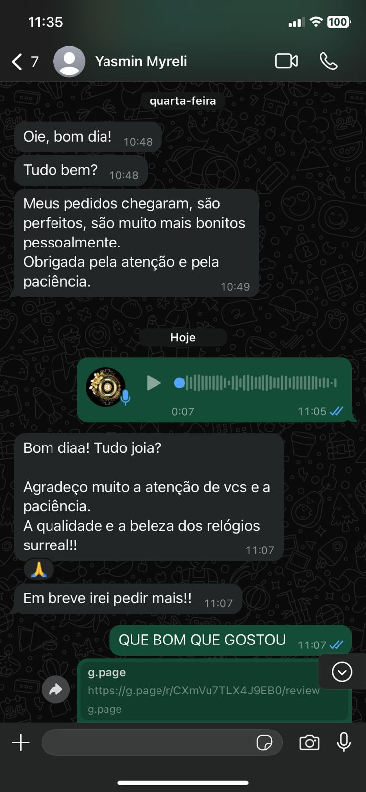 Yasmin depoimento 2